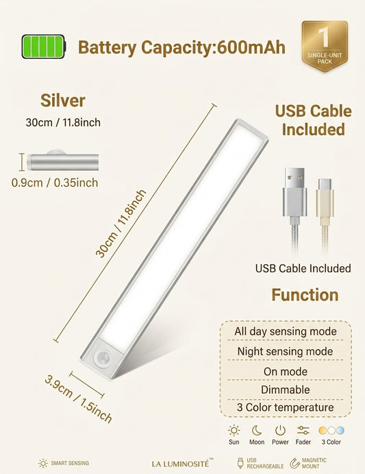 La Luminosité Motion Sensor LED Light